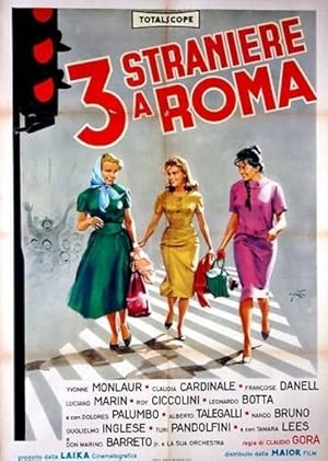 3 straniere a Roma