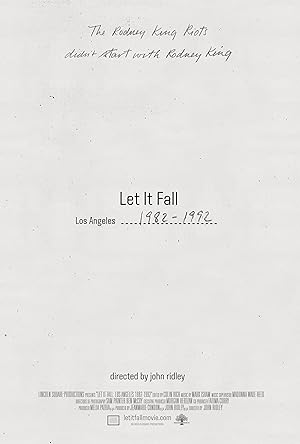 Let It Fall: Los Angeles 1982-1992